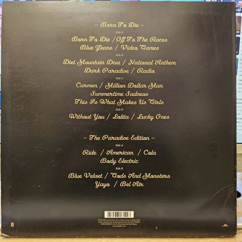 LANA DEL REY - BORN TO DİE PARADİSE EDİTİON BOX SET LP PLAK