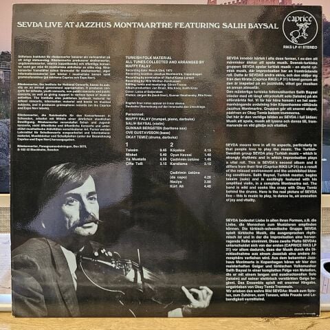 Sevda – Live At Jazzhus Montmartre LP PLAK