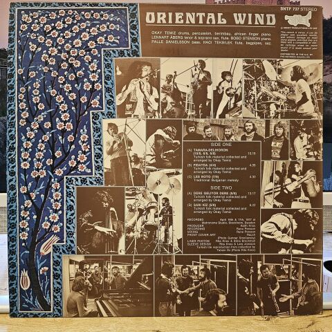 Oriental Wind, Okay Temiz – Oriental Wind LP PLAK