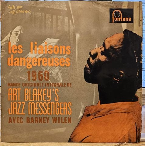 Art Blakey's Jazz Messengers Avec Barney Wilen – Les Liaisons Dangereuses 1960 LP PLAK