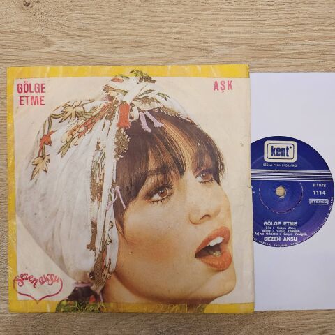 Sezen Aksu – Gölge Etme / Aşk 45LİK PLAK
