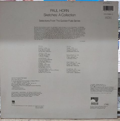 Paul Horn – Sketches: A Collection LP PLAK