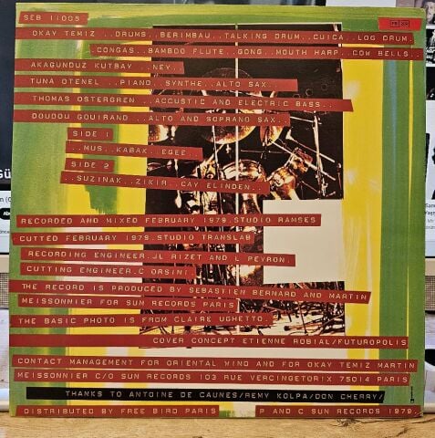 Oriental Wind – Zikir LP PLAK