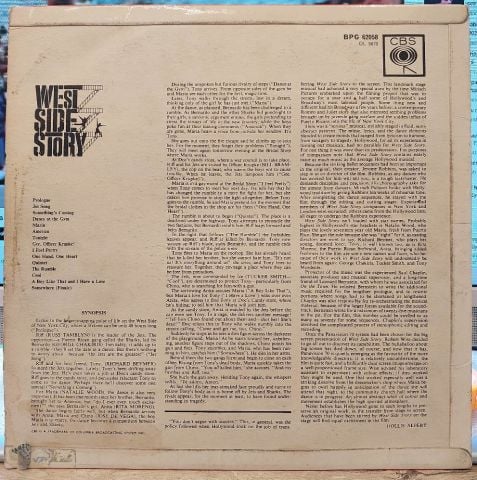 Leonard Bernstein – West Side Story (The Original Sound Track Recording) LP PLAK...