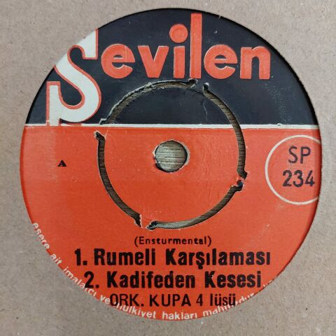 KUPA DÖRTLÜSÜ - KIZILCIKLAR OLDUMU 45LİK PLAK