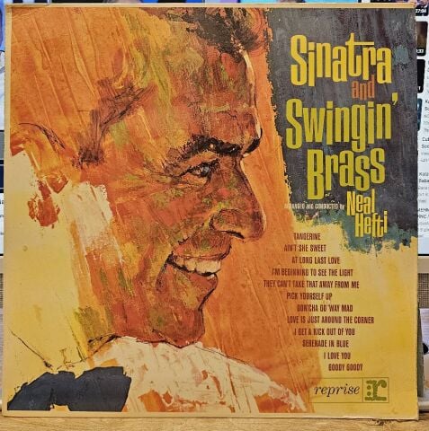 Frank Sinatra – Sinatra And Swingin' Brass LP PLAK