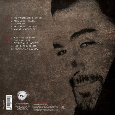 AHMET KAYA - HOŞÇAKALIN GÖZÜM LP PLAK