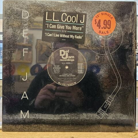 L.L. Cool J – I Can Give You More / I Can't Live Without My Radio LP PLAK