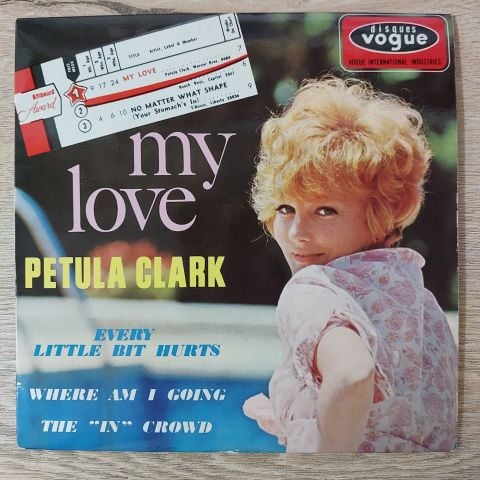 Petula Clark – My Love 45LİK PLAK