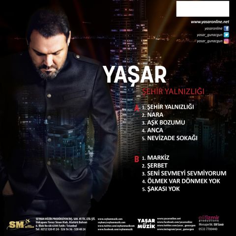 YAŞAR - ŞEHİR YALNIZLIĞI LP PLAK