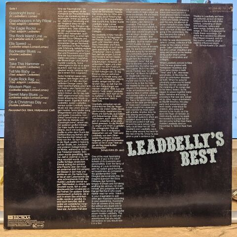 Leadbelly – Leadbelly's Best LP PLAK