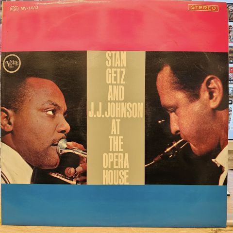 Stan Getz And J.J. Johnson – At The Opera House LP PLAK