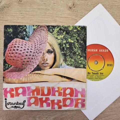 Kamuran Akkor – Bir Teselli Ver / Tövbeler Olsun 45LİK PLAK