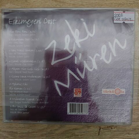 ZEKİ MÜREN - ESKİMEYEN DOST CD