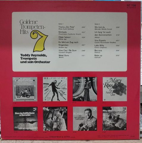 Teddy Reynolds Und Sein Orchester – Goldene Trompeten-Hits Nr. 6 LP PLAK