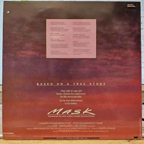 Various – Mask - Music From The Motion Picture Soundtrack LP PLAK