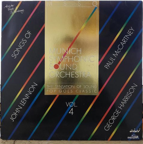 Munich Symphonic Sound Orchestra – The Sensation Of Sound - Pop Goes Classic Vol. 4 LP PLAK