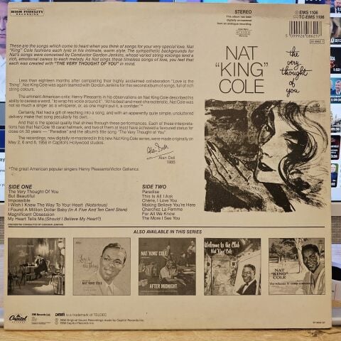 Nat King Cole – The Very Thought Of You LP PLAK
