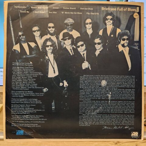 The Blues Brothers – Briefcase Full Of Blues LP PLAK