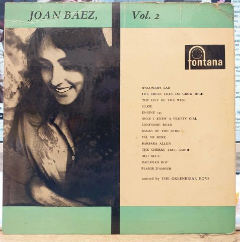 Joan Baez – Joan Baez, Vol. 2 LP PLAK