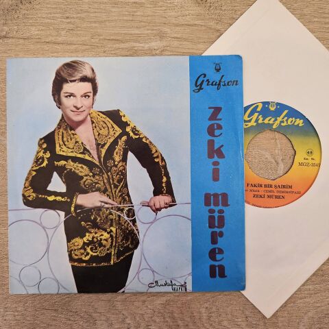 Zeki Müren – Fakir Bir Şairim  45LİK PLAK