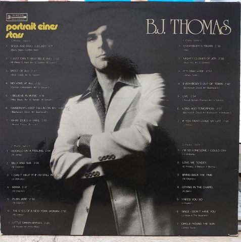B.J. Thomas – Portrait Eines Stars LP PLAK