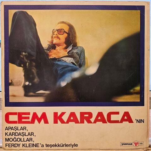 Cem Karaca, Apaşlar, Kardaşlar, Moğollar, Ferdy Klein Orkestrası – Cem Karaca'nın Apaşlar, Kardaşlar, Moğollar Ve Ferdy Klein'a Teşekkürleriyle LP PLAK...