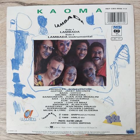Kaoma – Lambada 45LİK PLAK