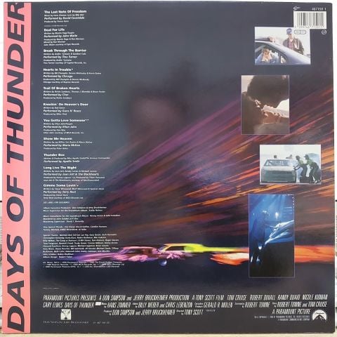 Various – Days Of Thunder (Music From The Motion Picture Soundtrack) LP PLAK