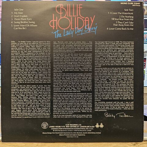 Billie Holiday – The Lady Day Story LP PLAK