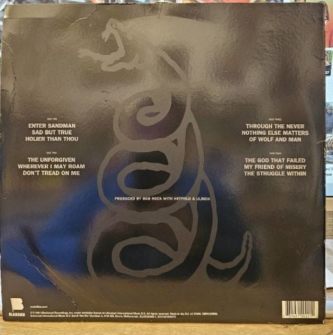 Metallica – Metallica LP PLAK