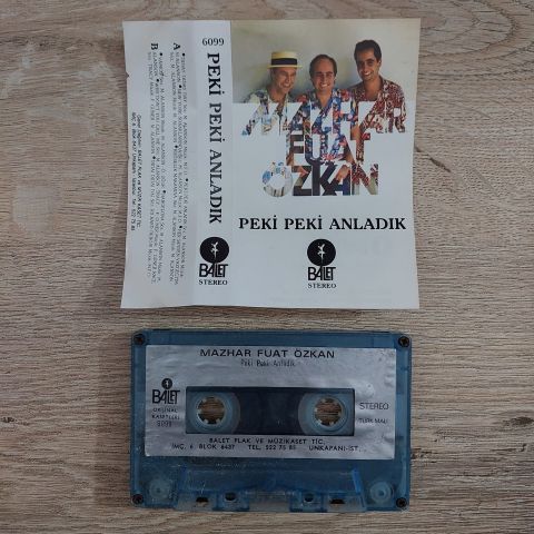MAZHAR FUAT ÖZKAN - PEKİ PEKİ ANLADIK KASET
