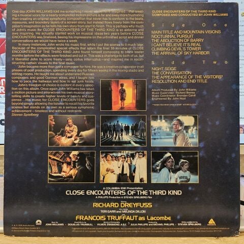John Williams – Close Encounters Of The Third Kind (Original Motion Picture Soundtrack) LP PLAK...