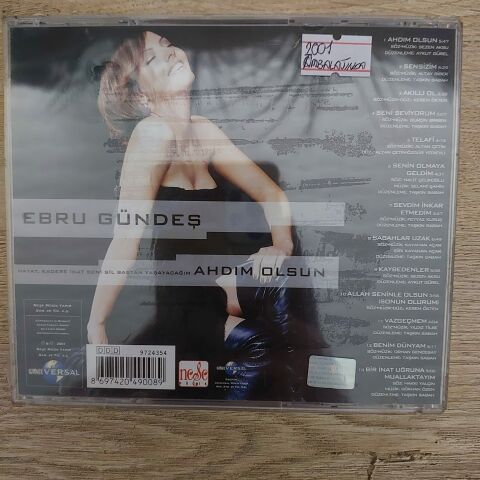 EBRU GÜNDEŞ - AHDIM OLSUN CD