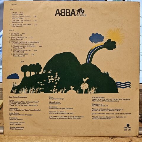 ABBA – The Album LP PLAK