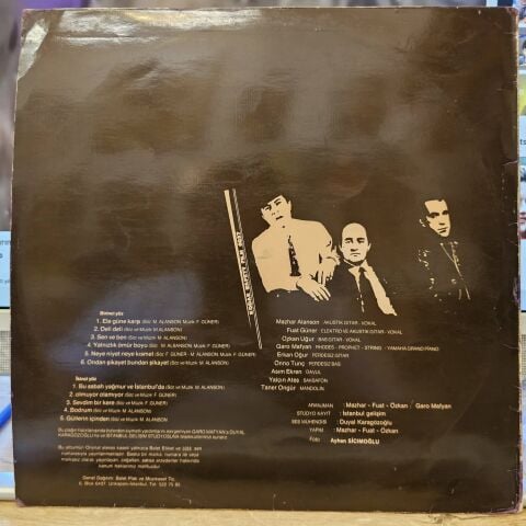 Mazhar Fuat Özkan – Ele Güne Karşı Yapayalnız LP PLAK