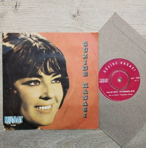 Güzide Kasacı – İnleyen Nağmeler / Ağlama, Değmez Hayat Bu Göz Yaşlarına 45LİK PLAK...