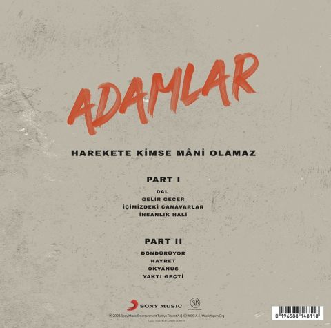Adamlar - Harekete Kimse Mâni Olamaz LP PLAK