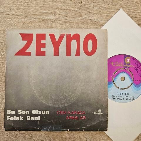 Cem Karaca - Apaşlar – Zeyno 45LİK PLAK