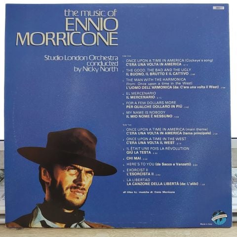 ENNİO MORRICONE - THE MUSSSSIC OF LP PLAK