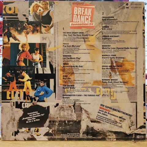 Various – Bravo Break Dance Sensation '84 LP PLAK