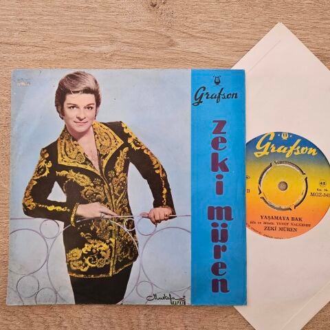 Zeki Müren – Ne O Bensiz Edebilir / Yaşamaya Bak 45LİK PLAK