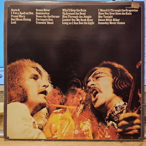 Creedence Clearwater Revival Featuring John Fogerty – Chronicle (The 20 Greatest Hits) LP PLAK...