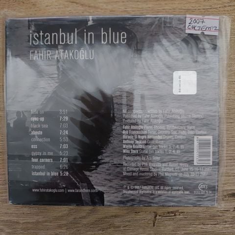 FAHİR ATAKOĞLU - İSTANBUL İN BLUE CD