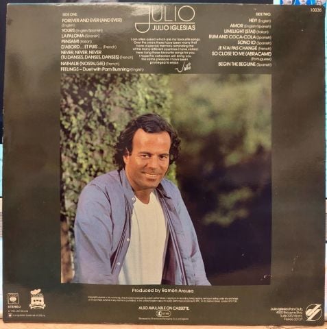 Julio Iglesias – Julio LP PLAK