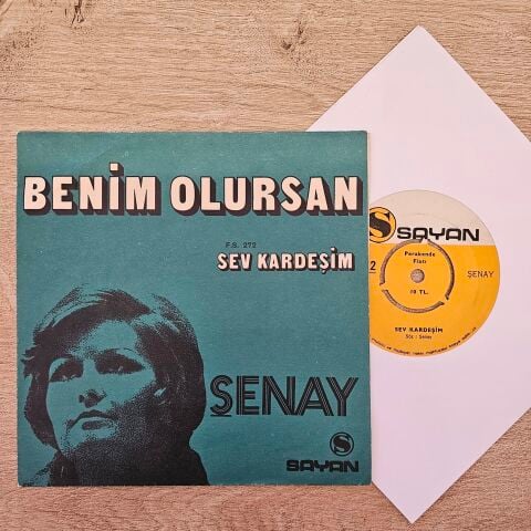 Şenay – Benim Olursan / Sev Kardeşim 45LİK PLAK