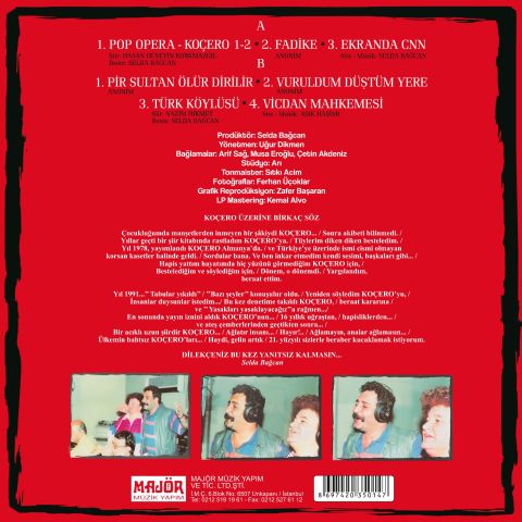 AHMET KAYA , SELDA BAĞCAN - KOÇERO LP PLAK