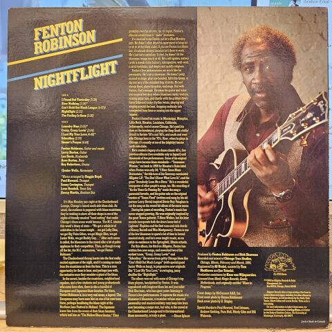 Fenton Robinson – Nightflight LP PLAK