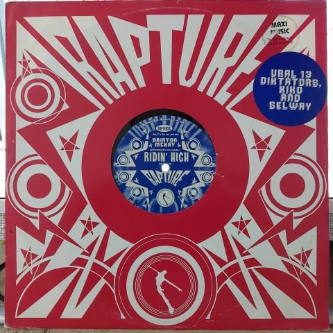 Brinton McKay ‎– Ridin' High (Remixes) LP PLAK