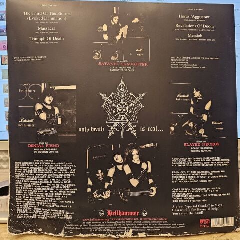 Hellhammer – Apocalyptic Raids LP PLAK